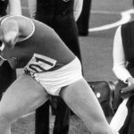 Margitta Gummel
Eine DDR-Kugelstoßerin. In meiner Phantasie die gigantische Russin - A GDR-shot putter. In my fantasy the gigantic Russian