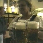 Janine, 192 cm, in the video "Hofbräuhaus"
